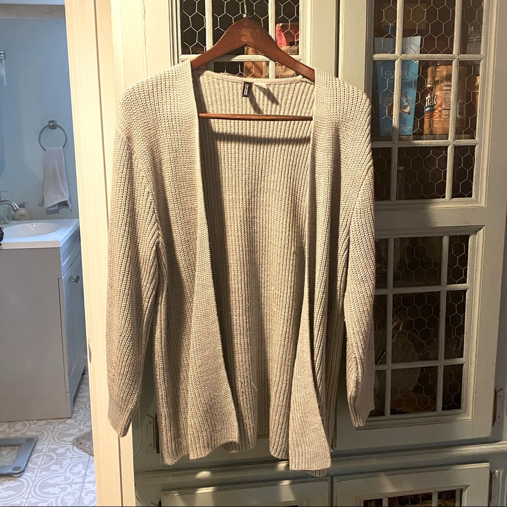 H&M rib knit cardigan